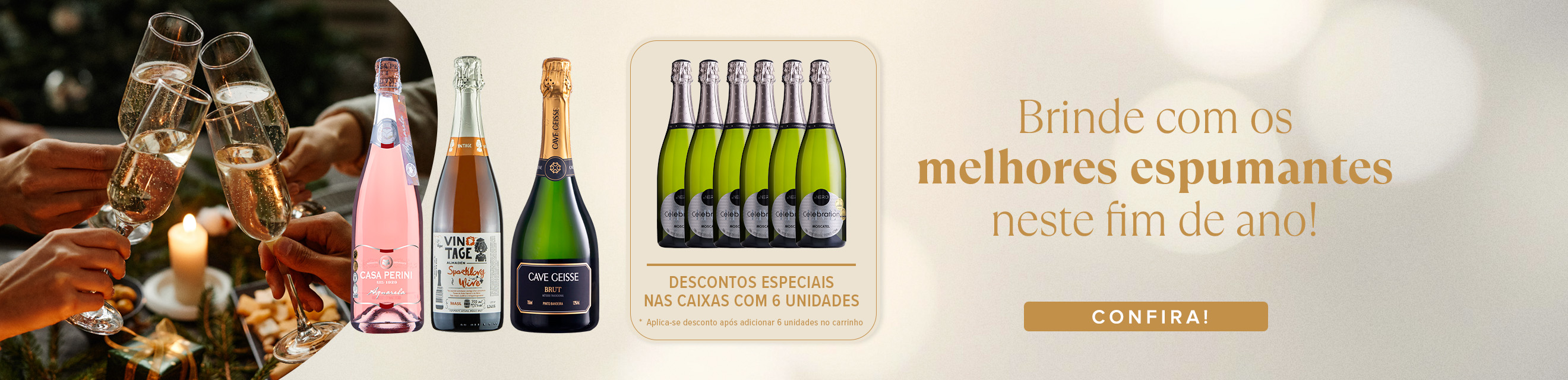 Promoção espumante